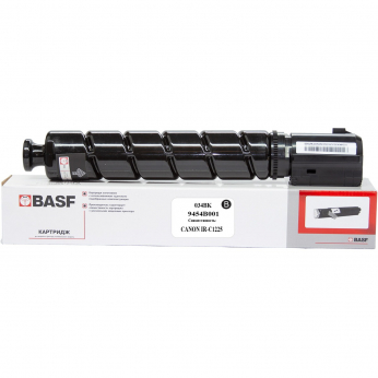 Туба з тонером BASF для Canon iRC-C1225/1225iF аналог Canon 034, 9454B001 Black ( 12000 ст.) (BASF-KT-034Bk)