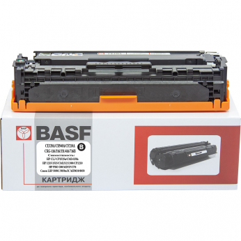 Картридж тонерный BASF для HP CLJ CP1525n/CM1415fn  аналог CE320A/CB540A/CF210A Black (BASF-KT-CE320
