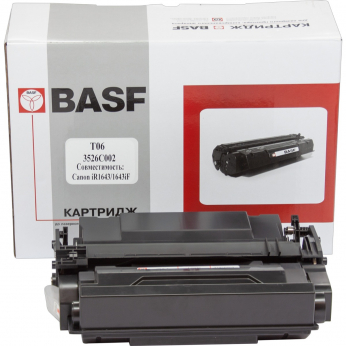 Картридж тонерный BASF для Canon iR1643/1643i/1643iF аналог 3526C002 Black (BASF-KT-T06-WOC) без чип