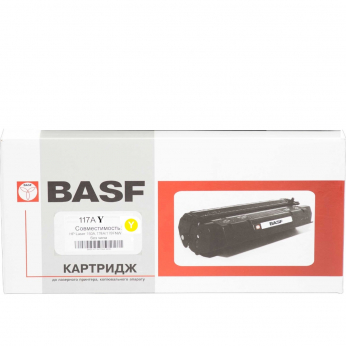 Картридж тон. BASF для HP CLJ 150/178/179 аналог W2072A Yellow (BASF-KT-W2072A-WOC) без чіпа