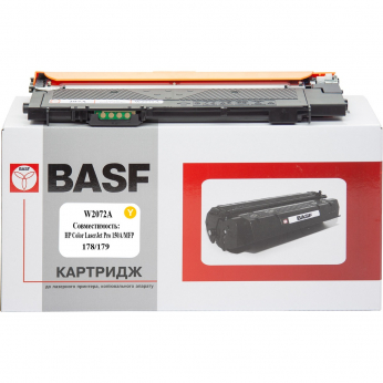 Картридж тон. BASF для HP CLJ 150/178/179 аналог W2072A Yellow ( 700 ст.) (BASF-KT-W2072A)