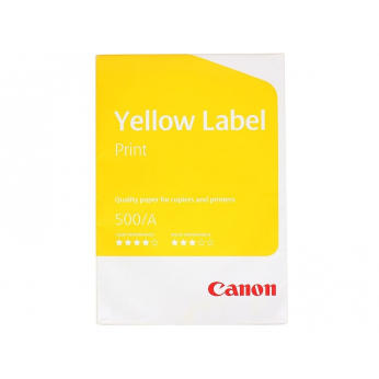 Бумага офисная Canon Yellow Label Print 80г/м кв, A4, 500л (92794)