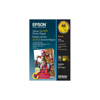 Папір Epson   183 г/м2, 10см x 15см, 2шт x 20л (C13S400044)