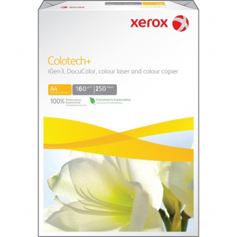 Бумага офисная Xerox COLOTECH+ 160г/м кв, A4, 250л (003R98852)