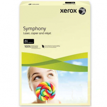Папір офісний Xerox SYMPHONY Pastel Ivory 160г/м кв, A4, 250л (003R93219) цветная