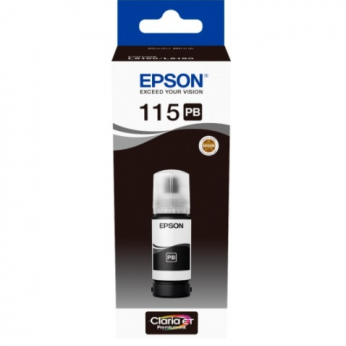 Контейнер з чорнилами Epson для L8160/8180 115 70мл Black (C13T07D14A)
