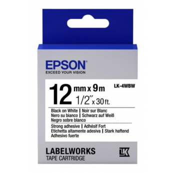 Картридж зі стрічкою Epson для для  LW-300/400/400VP/700 Metallic Black/Gold 12mm x 9m (C53S625415)