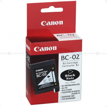 Картридж Canon BJ-100/200 BC-02 Black (0881A003)