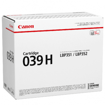 Картридж тонерный Canon 039H для LBP-351x/352x 039H 25000 ст. Black (0288C001)