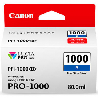 Картридж Canon для imagePROGRAF Pro-1000 PFI-1000 Blue (0555C001)