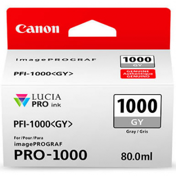 Картридж Canon imagePROGRAF Pro-1000 PFI-1000 Gray (0552C001)