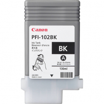Картридж Canon Картридж iPF500/6x0,чорн.130мл PFI-102 Black Black (0895B001)