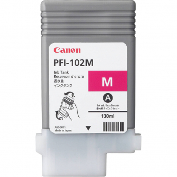 Картридж Canon Картридж iPF500/6x0,малин130мл PFI-102 Magenta Magenta (0897B001)