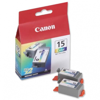 Комплект струйных картриджей Canon для i70/i80/i90 BCI-15C Color (8191A002) двойная упаковка