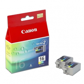 Комплект струйных картриджей Canon для SELPHY DS700/DS810 BCI-16C Color (9818A002) двойная упаковка