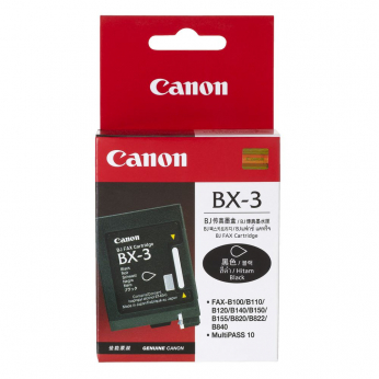 Картридж Canon для FAX-B155/B550/B840 BX-3 Black (0884A002)