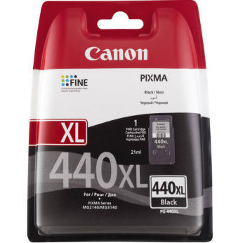 Картридж Canon для Pixma MG2140/MG3140 PG-440Bk XL Black (5216B001) повышенной емкости