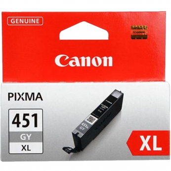 Картридж Canon для Pixma MG6340 CLI-451GY XL Gray (6476B001)