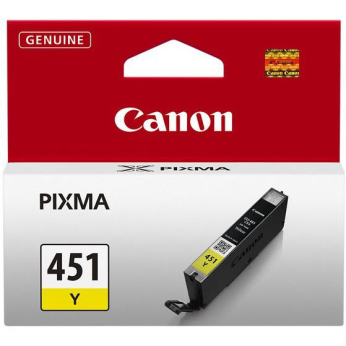 Картридж Canon для Pixma MG5440/MG6340/iP7240 CLI-451Y Yellow (6526B001)