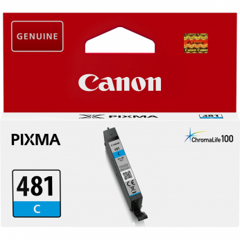 Картридж Canon для Pixma TS6140/TS8140 CLI-481C Cyan (2098C001)