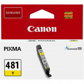 Картридж Canon Pixma TS6140/TS8140 CLI-481Y Yellow (2100C001AA)