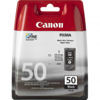 Картридж Canon для Pixma MP150/MP450/MX300 PG-50Bk Black (0616B001)