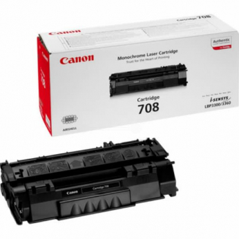 Картридж тонерный Canon 708 для LBP-3300/3360, HP LJ 1160/1320 708 2500 ст. Black (0266B002)