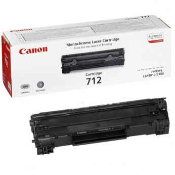 Картридж тонерный Canon 712 для LBP-3010/3020 712 1500 ст. Black (1870B002)