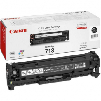 Картридж тонерный Canon 718 для LBP-7200, MF9220 718 3400 ст. Black (2662B002)