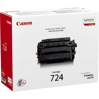 Картридж тонерный Canon 724 для LBP-6750dn 724 6000 ст. Black (3481B002)