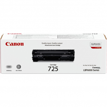 Картридж тонерный Canon 725 для LBP-6000 725 1600 ст. Black (3484B002)