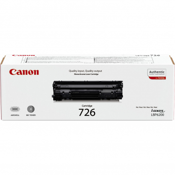 Картридж тонерный Canon 726 для LBP-6200d 726 2100 ст. Black (3483B002)