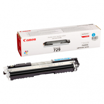 Картридж тонерный Canon 729 для LBP-7018С/7010С 729 1000 ст. Cyan (4369B002)