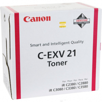 Туба с тонером Canon C-EXV21 для iRC-2880/2880i/3380/3380i C-EXV21 14000 ст. Magenta (0454B002)
