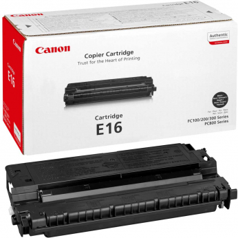 Картридж тонерный Canon E16 для FC-108/128/206/220 E16 2000 ст. Black (1492A003)