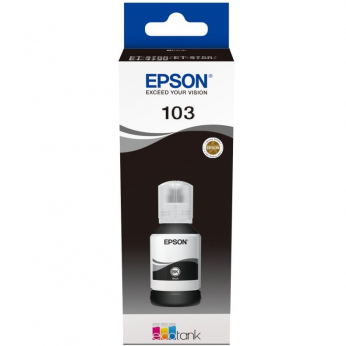 Контейнер с чернилами Epson для L3100/3110/3150 103 65мл Black (C13T00S14A)