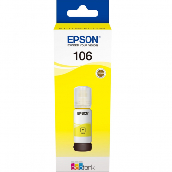 Контейнер с чернилами Epson для L7160/7180 106 70мл Yellow (C13T00R440)