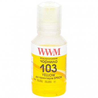 Чернила WWM 103 для Epson L3100/3110/3150 140г Yellow (E103Y)