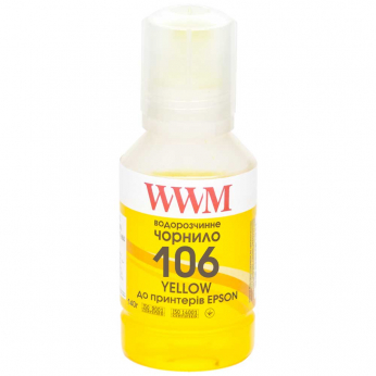 Чернила WWM 106 для Epson L7160/7180 140г Yellow (E106Y)