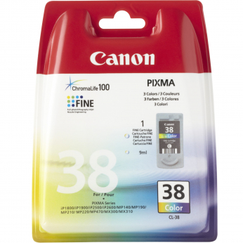 Картридж Canon для Pixma iP1800/iP1900/iP2600 CL-38C Color (2146B005)
