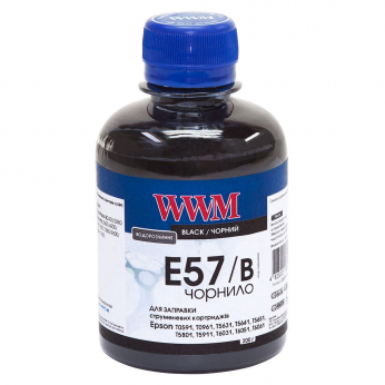Чорнило WWM для Epson Stylus Photo R2400/R2880 200г Black водорозчинне (E57/B)