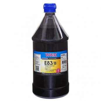 Чернила WWM для Epson Stylus Photo T50/P50/PX660 1000г Black Водорастворимые (E83/B-4) светостойкие