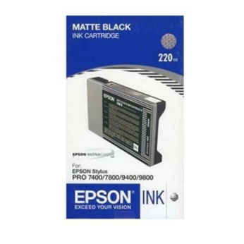 Картридж Epson для Stylus Pro 7400/7800/9800 Matte Black (C13T566800)