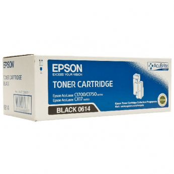 Картридж тонерный Epson для AcuLaser C1700/1750/CX17 0614 2200 ст. Black (C13S050614)