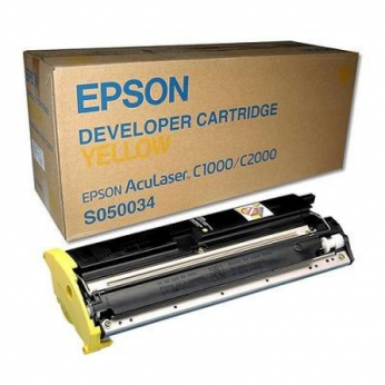 Картридж тонерный Epson для AcuLaser C1000/C2000 S050034 6000 ст. Yellow (C13S050034)