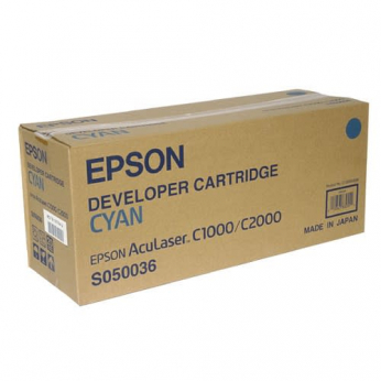 Картридж тон. Epson для AcuLaser C1000/C2000 6000 ст. Cyan (C13S050036)