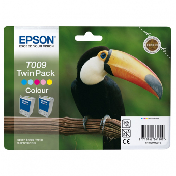 Комплект струйных картриджей Epson для Stylus Photo 1270 Color (C13T00940210) двойная упаковка