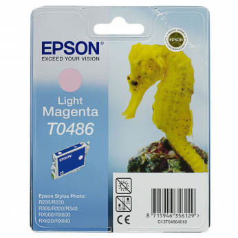Картридж Epson для Stylus Photo R200/R340/RX620 Light Magenta (C13T04864010)