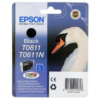 Картридж Epson для Stylus Photo R270/T50/TX650 Black (C13T11114A10) повышенной емкости
