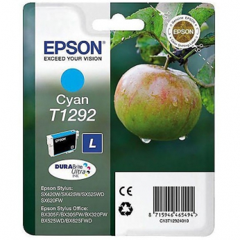 Картридж Epson для Stylus SX230/SX420W/SX425W Cyan (C13T12924012) повышенной емкости